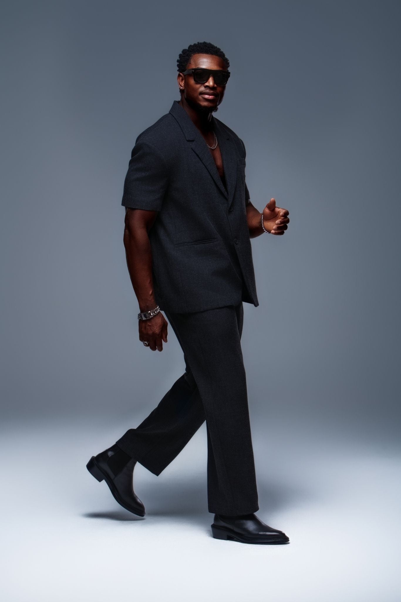 Cavalier Code Single Breasted Blazer and Pant Suit