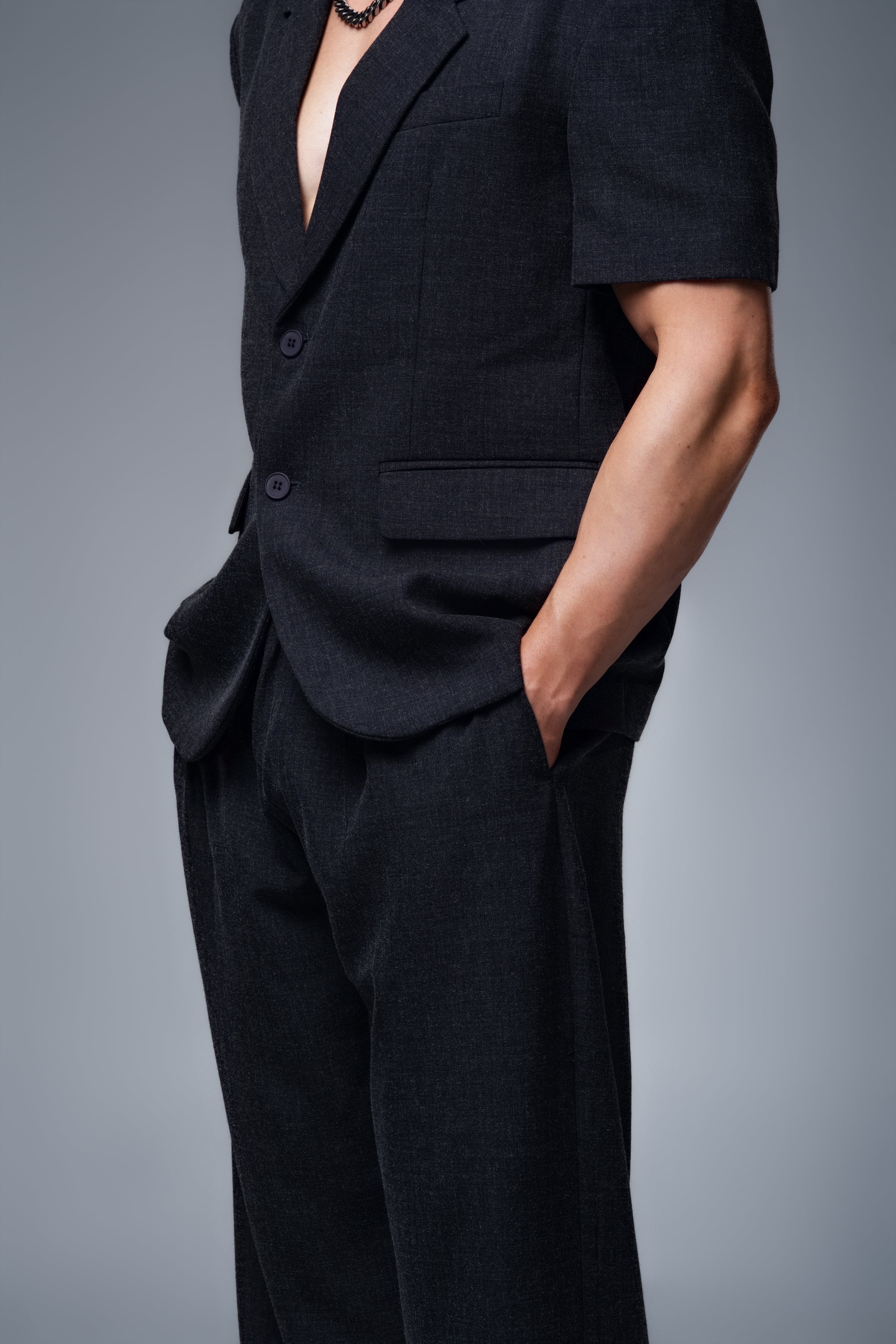 Cavalier Code Single Breasted Blazer and Pant Suit