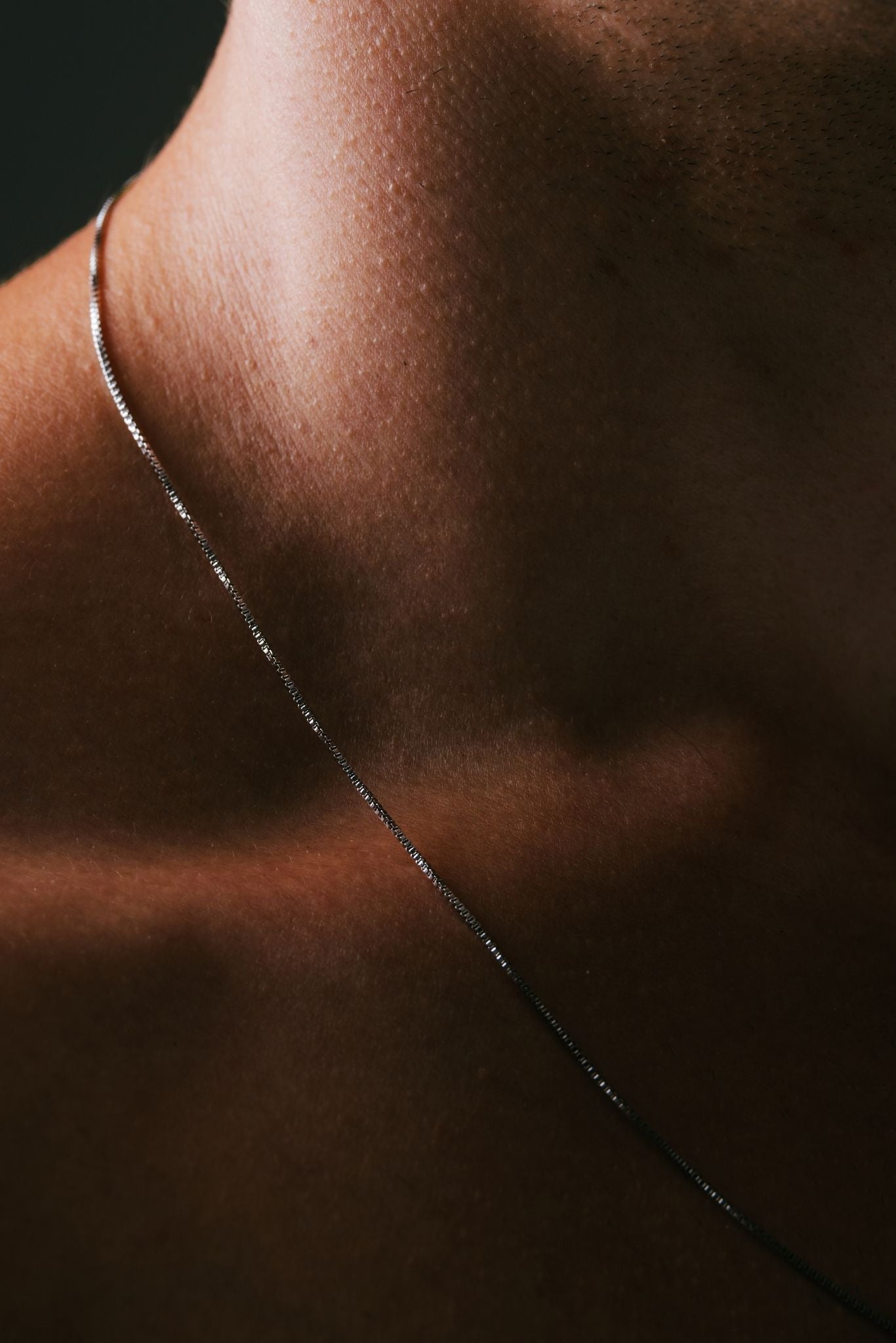Fine Square Chain Necklace