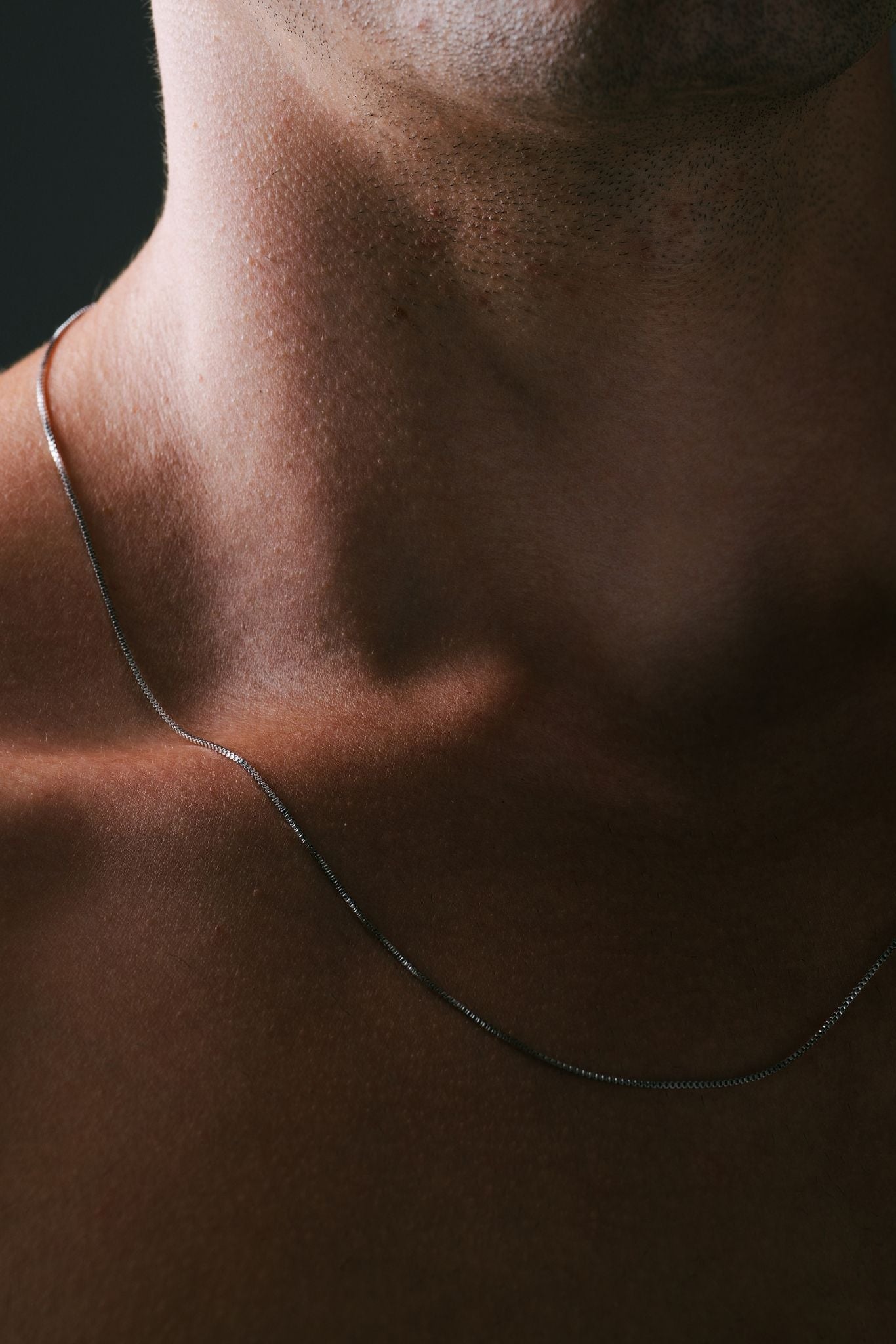 Fine Square Chain Necklace