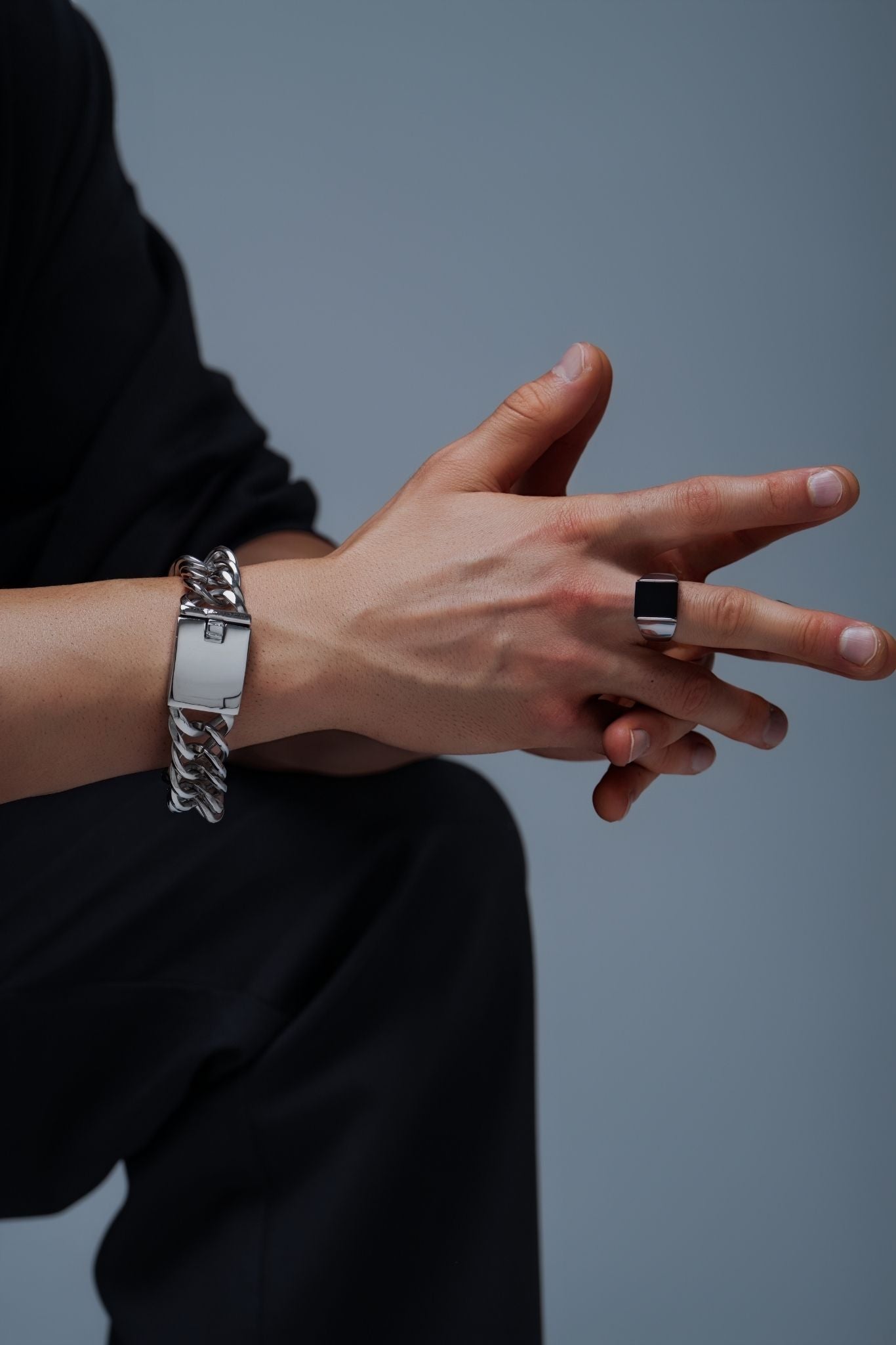 Black Signet Ring