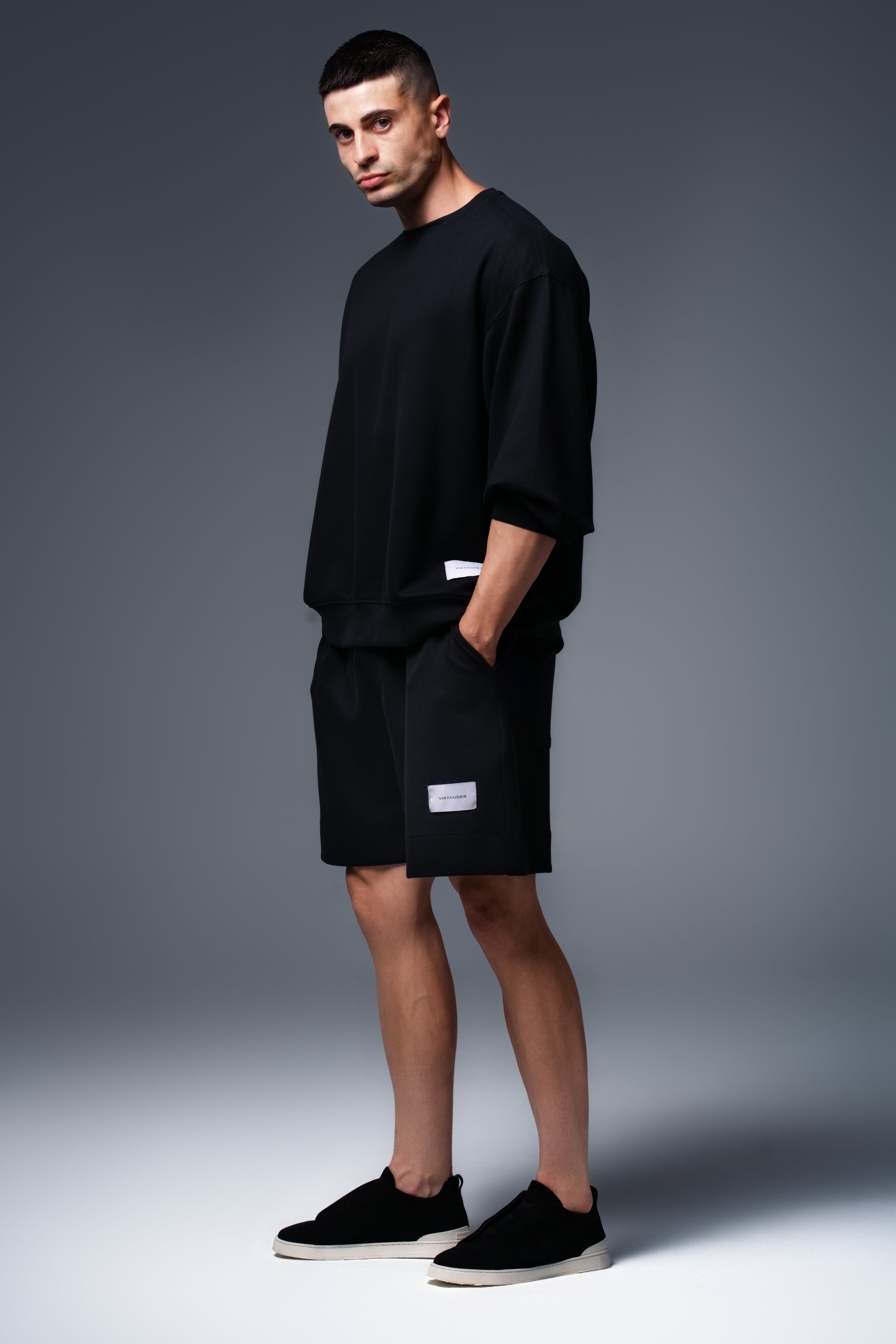 BLACKOUT Short & Top SET in Black