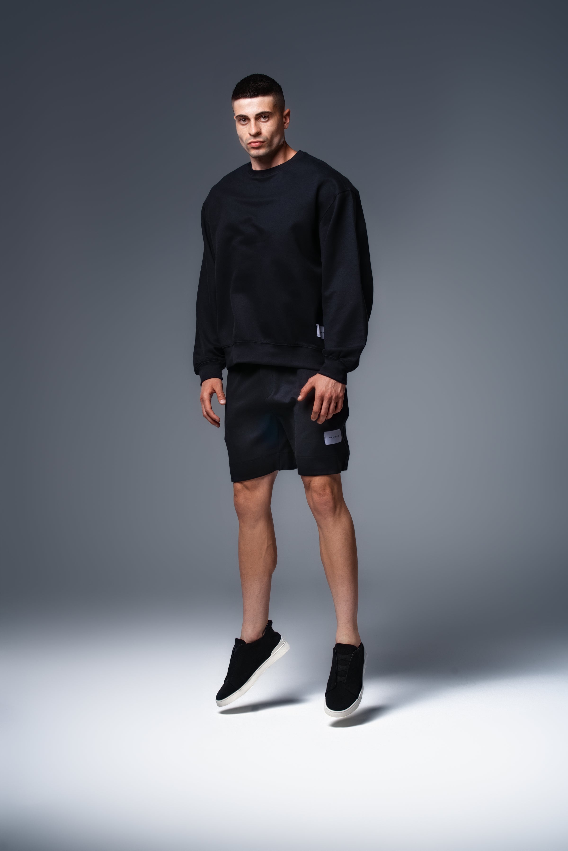 BLACKOUT Short & Top SET in Black