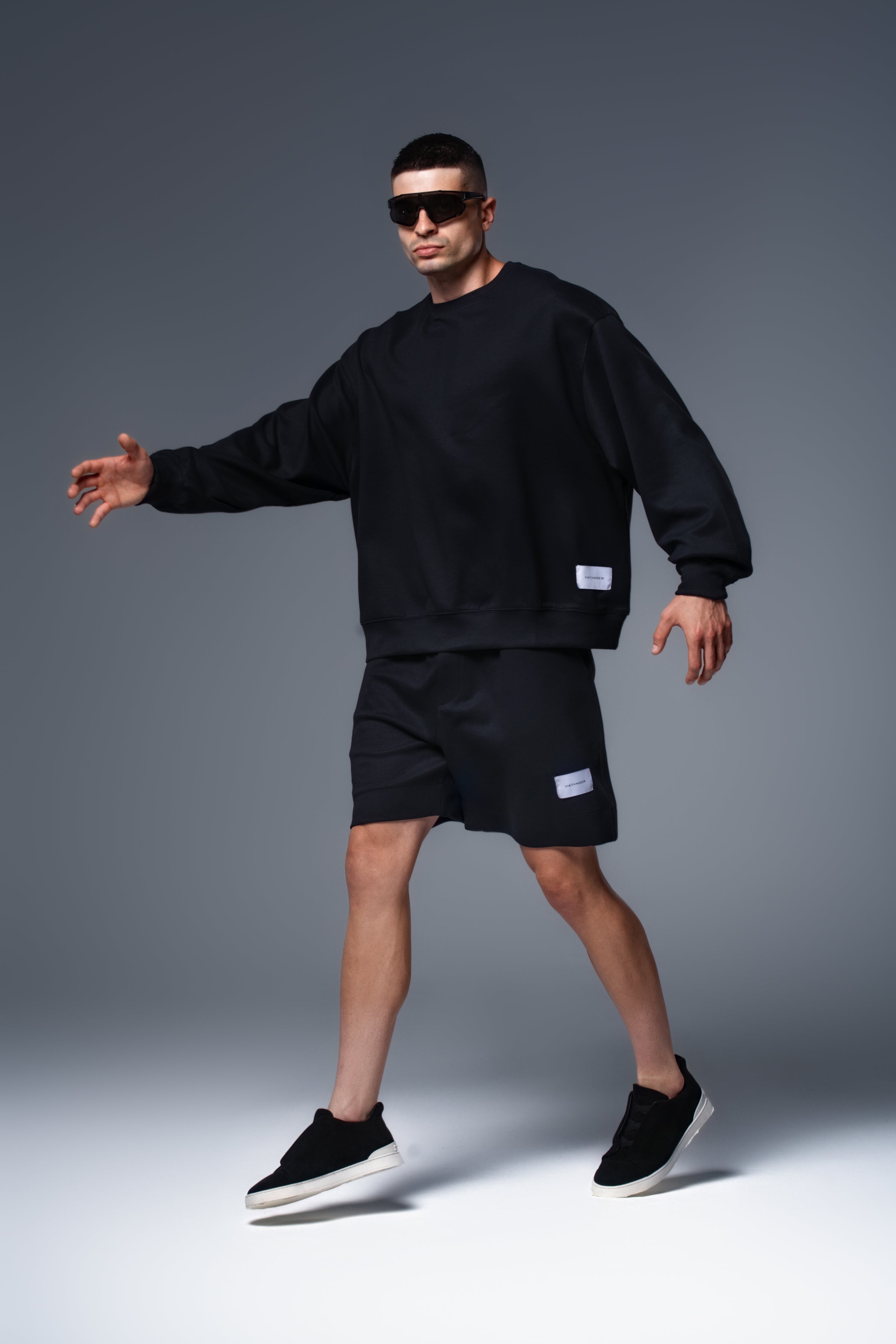 BLACKOUT Short & Top SET in Black