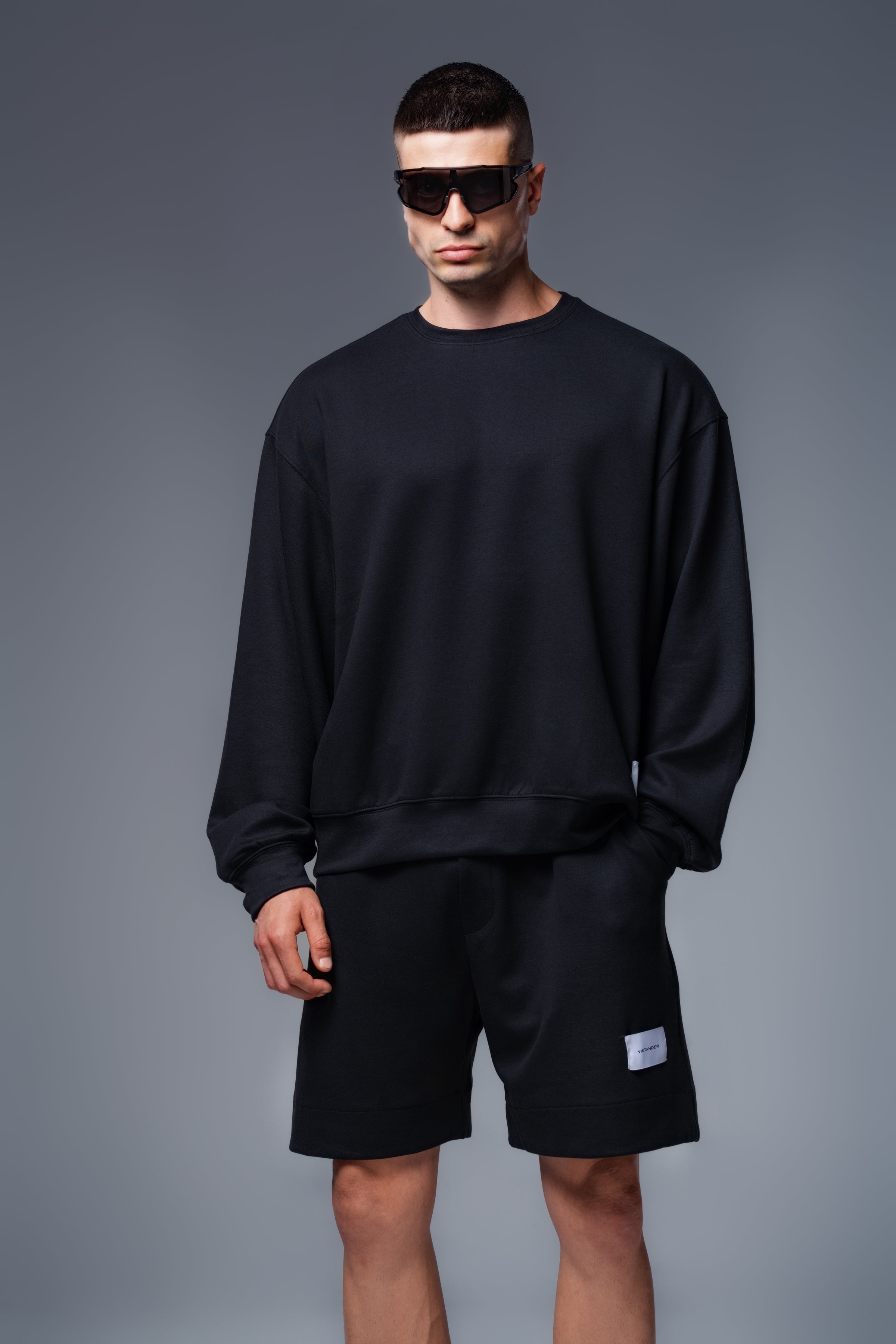 BLACKOUT Short & Top SET in Black